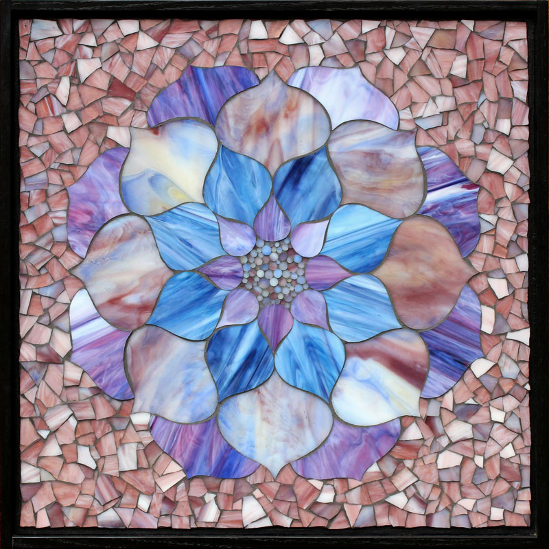 Purple/Blue Combination Lotus Flower