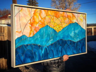 Sunset Over the Foothills