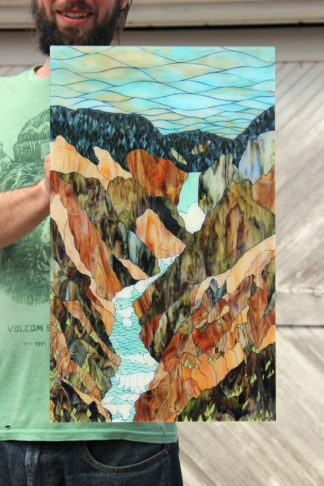 Grand Canyon of the Yellowstone River Acrylic Print