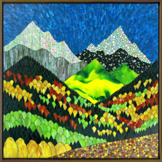 Impression of a Colorado Fall