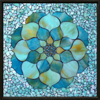 Turquoise Lotus Flower