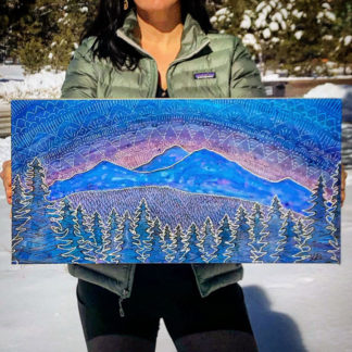 Alpenglow Over Pagosa Springs