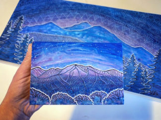 Mystic Night Over Blanca Peak