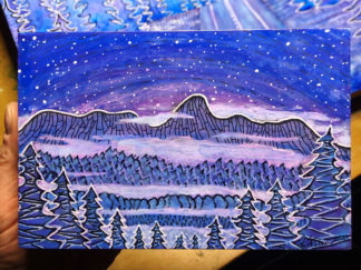 Enchanted Teton Night