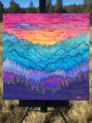 Blue Mountain Sunset