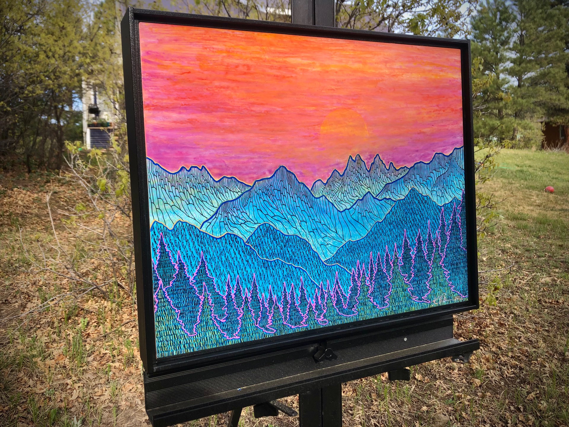 Sunrise Over the Sangre de Cristo Mountains - Kasia Polkowska