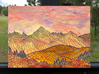 Rosy Autumn Evening II