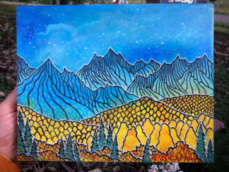 Milkyway Above the Aspens I