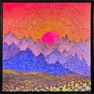 Beaming Sunflower Sunset