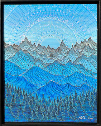 Cerulean Mountain Vista