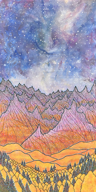 Autumnal Night Sky Symphony II