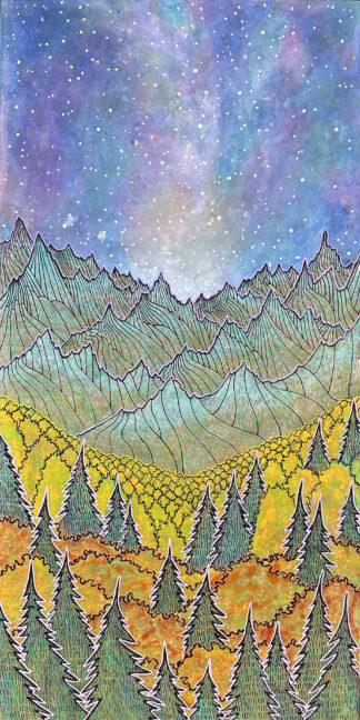 Autumnal Night Sky Symphony III