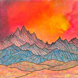 Blazing Summery Sunset II