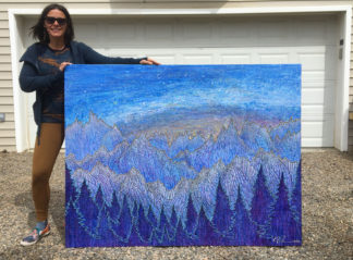 Luminous Colorado Night