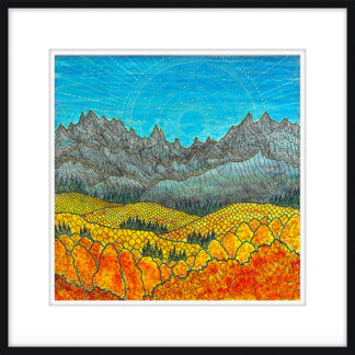 Autumn Equinox Print (12"x12" on 13"x13" paper)