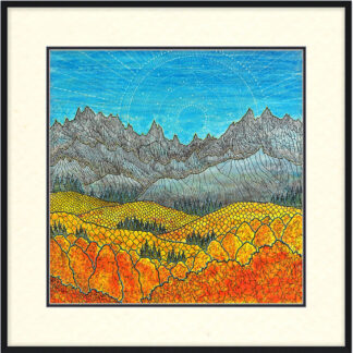 Autumn Equinox Print (16"x16" on 17"x17" paper)