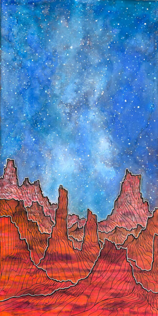 Milky Way Above the Spires