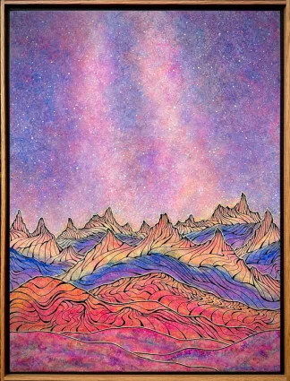 Luminous Spring Night Above the Desert II