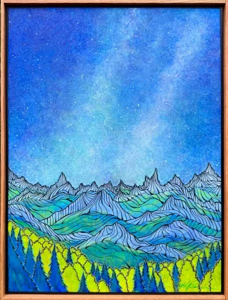 'San Juan Autumn XIV' ~ 25"x19" Framed