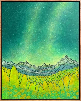 'San Juan Autumn XV' ~ 31.5" x 25.5" Framed